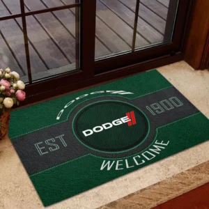 Retro Car Doormat, All Over Print Doormat For Car Fans CAR169 - Green