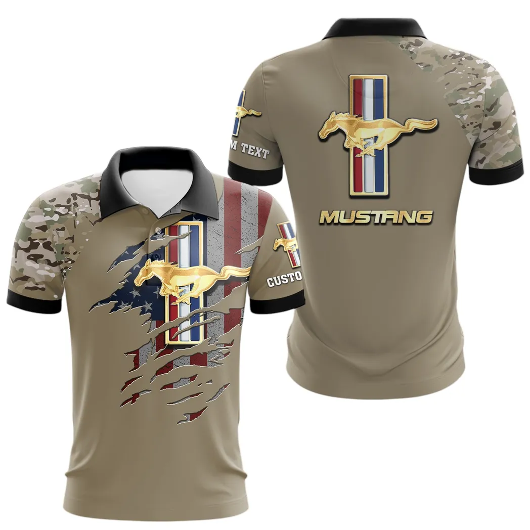 Drag Strip Muscle Polo Shirt, Sporty Urban Polo For Car Enthusiasts CAR46021725032