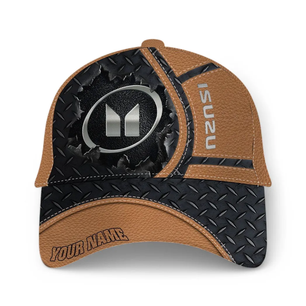 Durable Truck Classic Cap, Bold Gearhead Baseball Cap For Auto Owners CAR490 - Brown