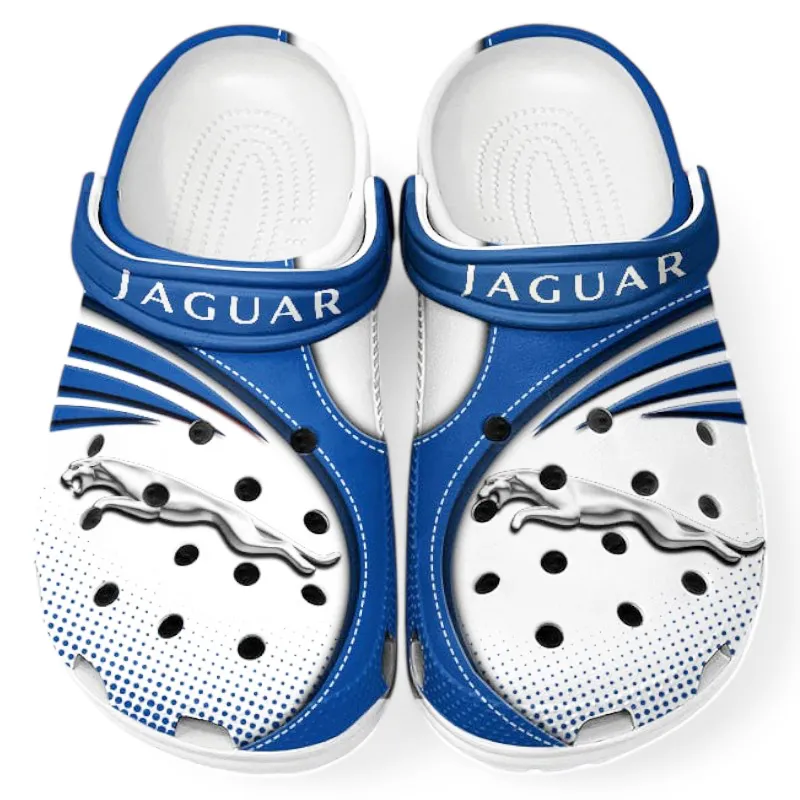 Elegant Road Car Culture Clog, Stylish All Over Print Lightweight Shoes for Auto Fans and Streetwear Style CAR181 - Blue