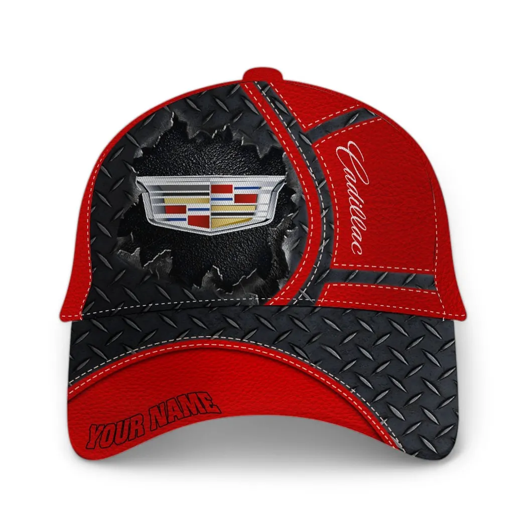 Elegant Touring Car Classic Cap, Performance Style Baseball Cap For Auto Enthusiasts CAR490 - Red