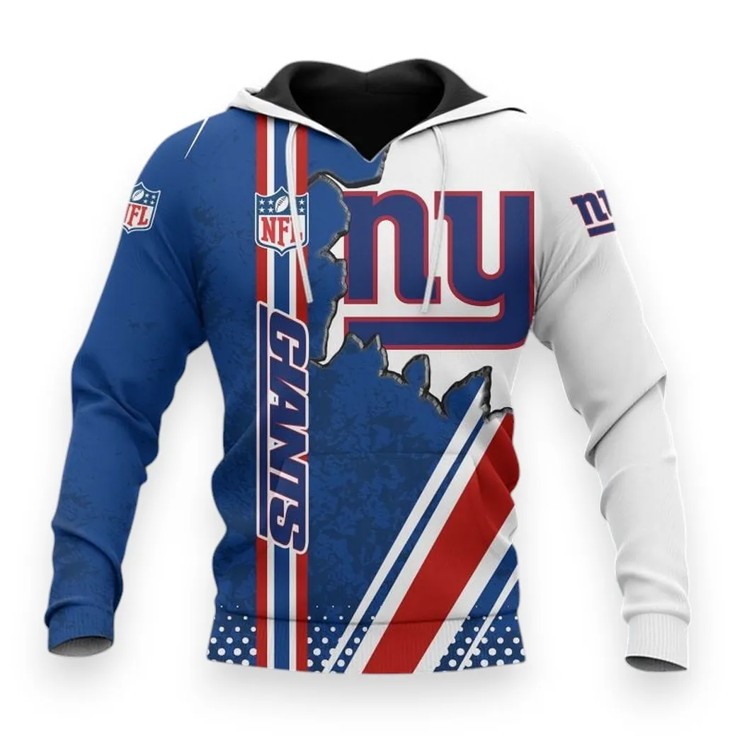 Empire Fans Hoodie, Sporty Fan Fullover Hoodie NFL400