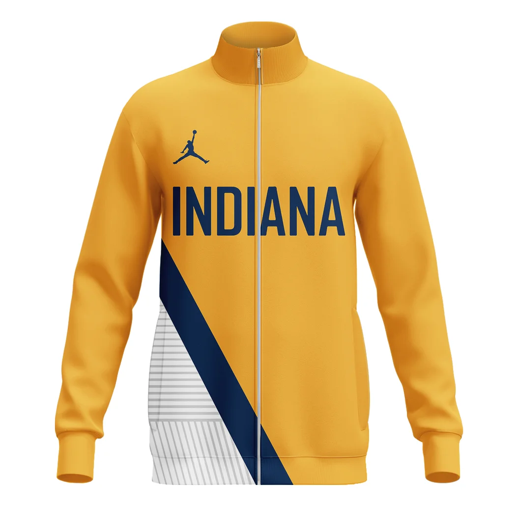 Everyday Court Lifestyle Stand Collar Jacket, Lightweight Comfort Jacket for Fans HVN1277 - Image 2