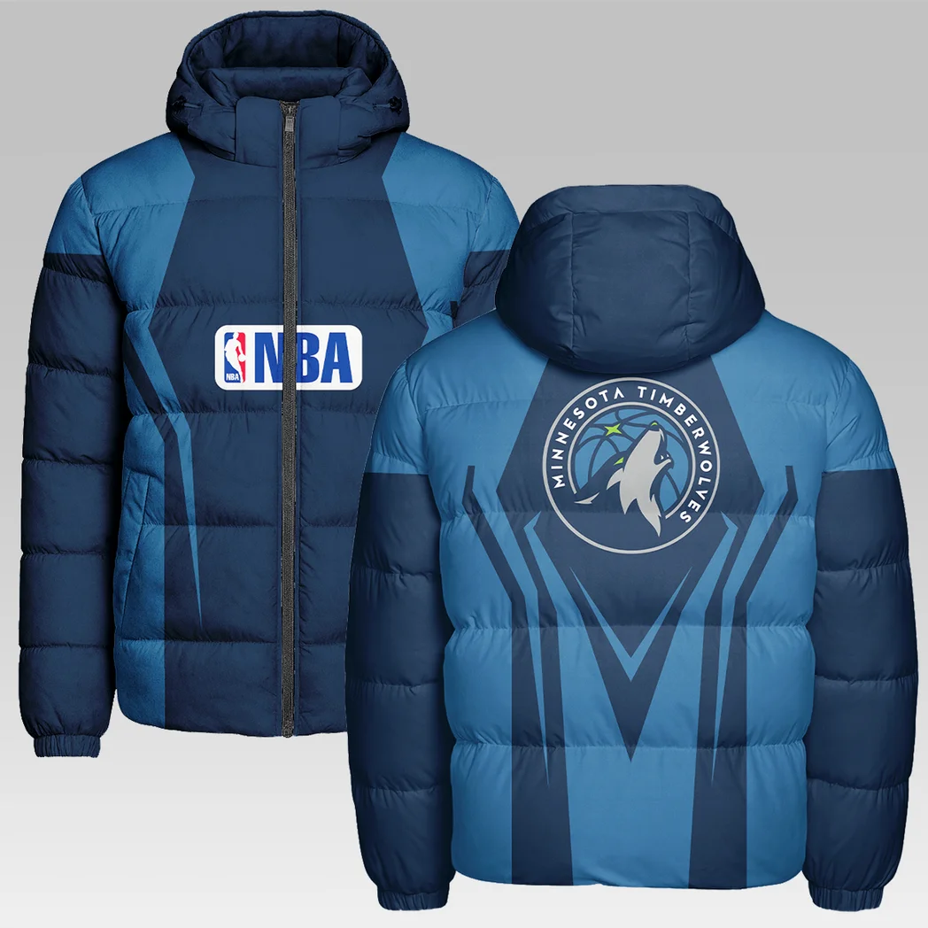 Everyday Fan Spirit Hooded Cotton Jacket, Premium Sport Fan Puffer HVN1274