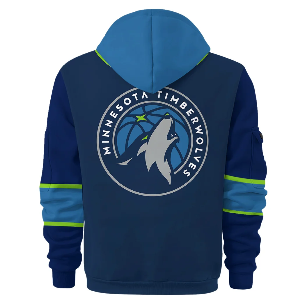 Everyday Fan Spirit Hoodie Half Zip 3D, Active Supporter Half-Zip Hoodie HVN1275 - Image 3