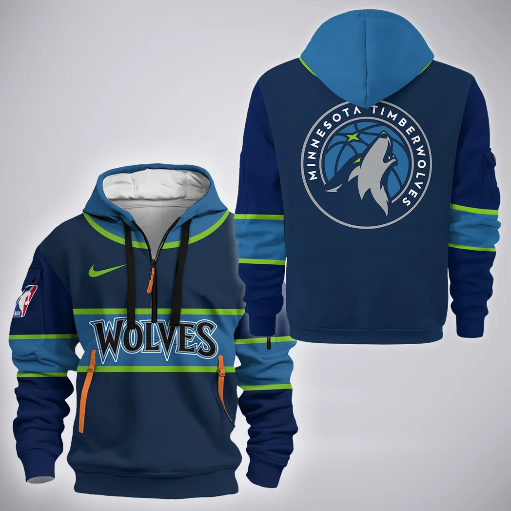Everyday Fan Spirit Hoodie Half Zip 3D, Active Supporter Half-Zip Hoodie HVN1275