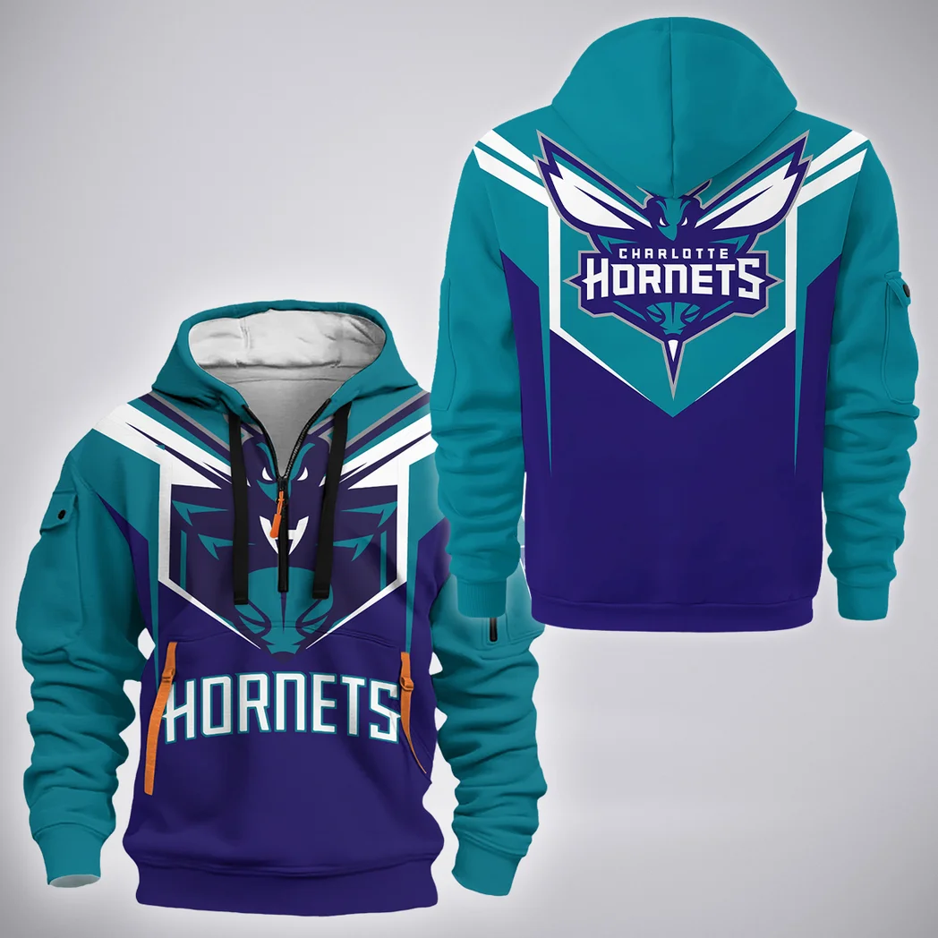 Everyday Game Spirit Hoodie Half Zip 3D, Game Day Half-Zip Hoodie HVN1279