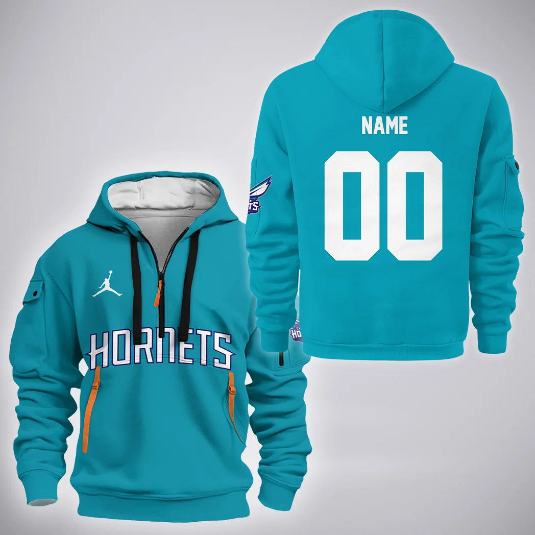 Everyday Game Spirit Hoodie Half Zip 3D, Supporter Style Half-Zip Hoodie HVN1280