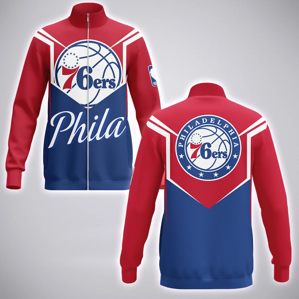 Everyday Hoop Pride Stand Collar Jacket, Bold Game Day Spirit Jacket HVN1279