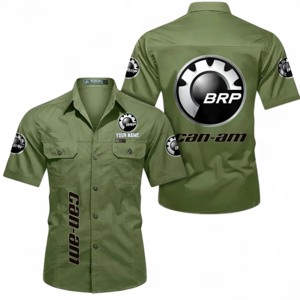 Extreme Terrain Vehicle Men's Everyday Short Sleeve Shirt, Custom Name CAR392 - Fruit Green