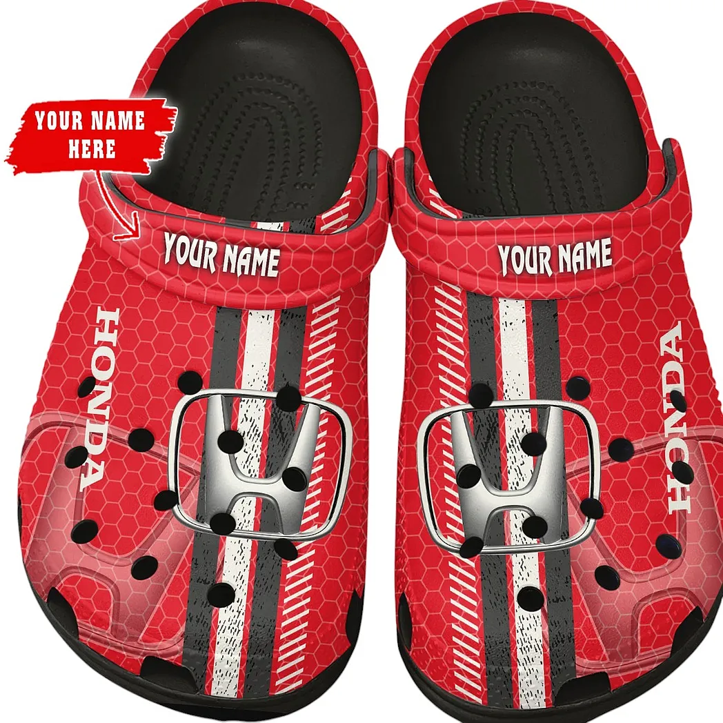 Family Car Lover’s All Over Print Clog, Slip-On Shoes for Daily Comfort and Garage Style CAR820 - Black