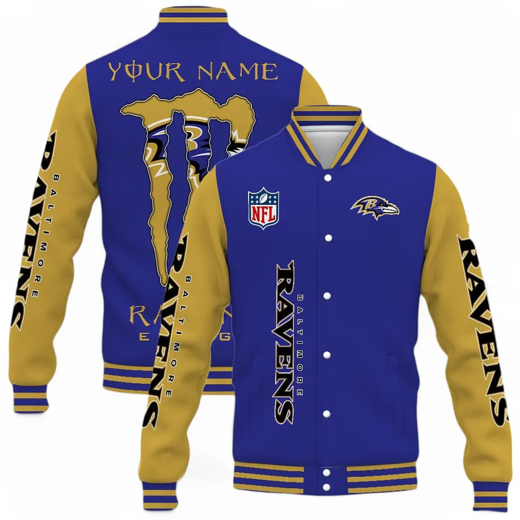Fan Flight Squad Baseball Jacket, Daily Sport Fan Jacket NFL161