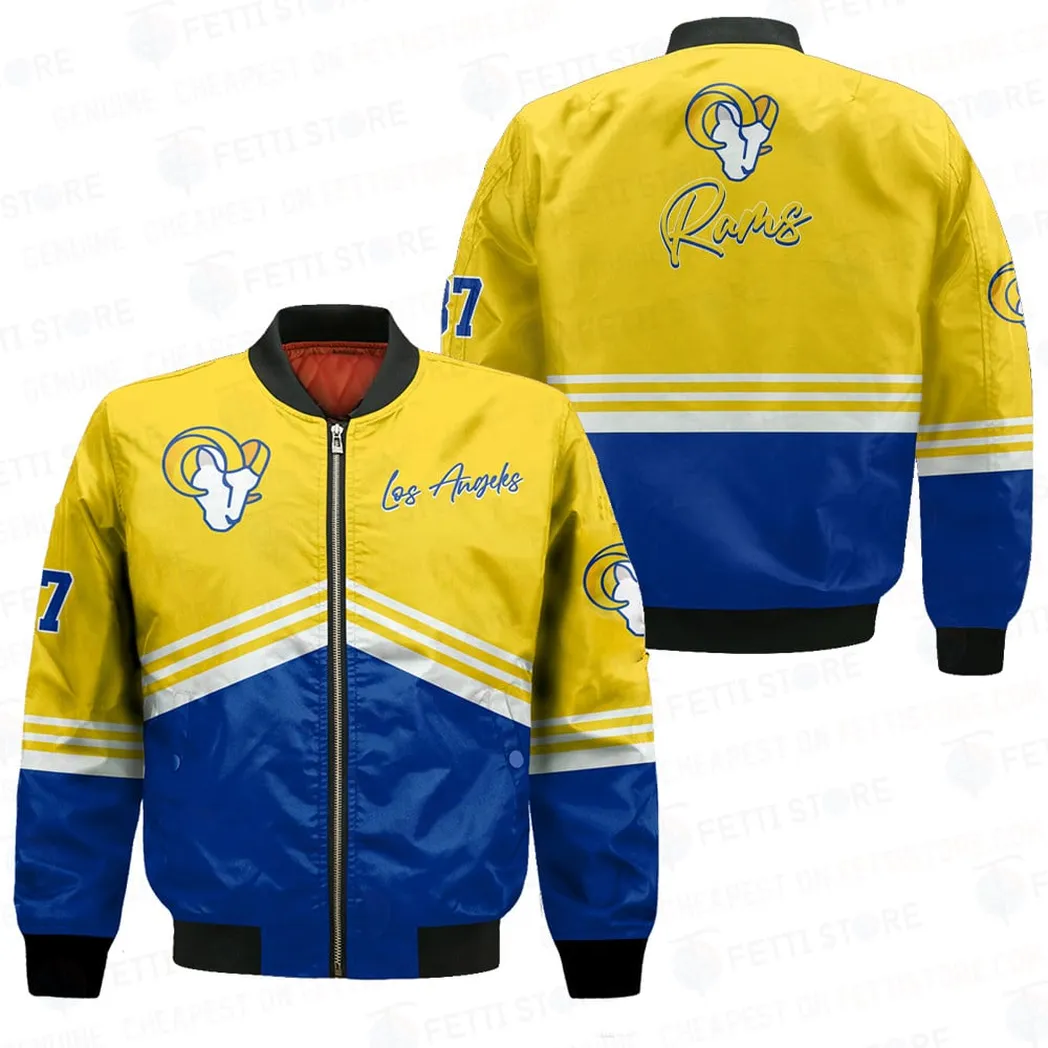 Fan Horn Squad Bomber Jacket, Personalized Bomber Jacket Fans NFL760