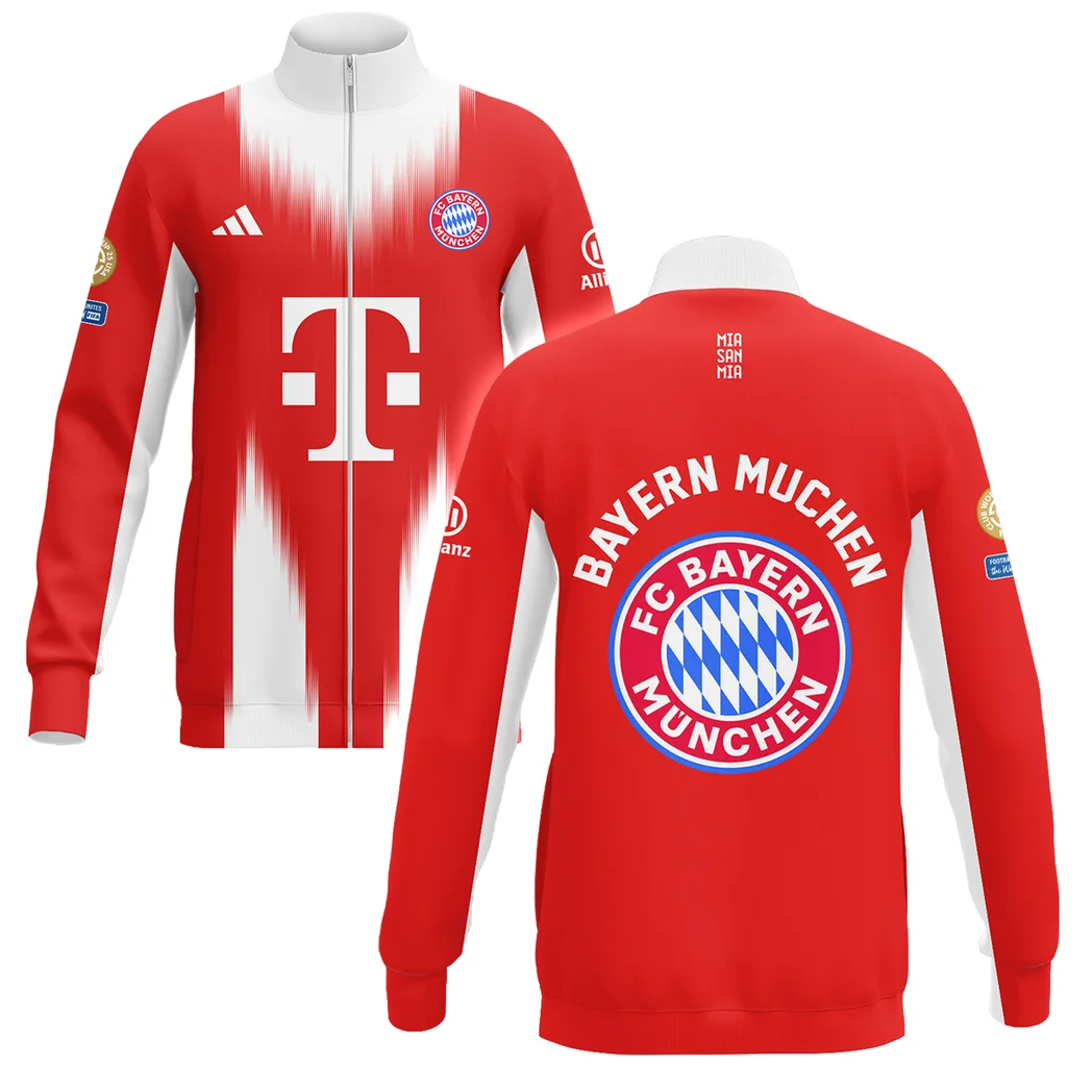 Fan-Klub-Truppe Stand Collar Jacket, Athletic Style Fan Spirit Jacket HVN1099BM