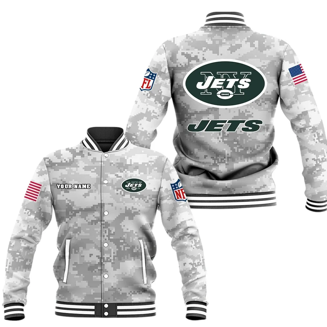 Fan Squad Baseball Jacket, Classic Baseball Fan Jacket DNFL128 - White