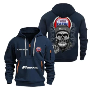 Exclusive Logo Hoodie Half Zipper For Performance Off-Roader Enthusiasts, Gift For Performance Off-Roader Fans CAR166 - Navy