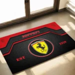 Exotic Sports Car Doormat, Automotive Logo Style Floor Mat CAR162