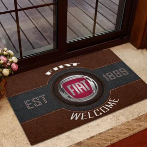 MetroCruise Cars Doormat, All Over Print Doormat For Car Owners CAR169 - Brown