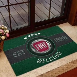 Italex Vehicles Doormat, Durable Auto-Inspired Rug for Garage or Home Entry CAR169 - Green