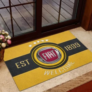 Italico Motors Doormat, All Over Print Doormat For Car Fans CAR169 - Yellow
