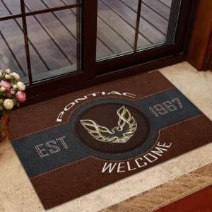 Timeless American Ride Doormat, All Over Print Doormat For Car Lovers CAR169 - Brown