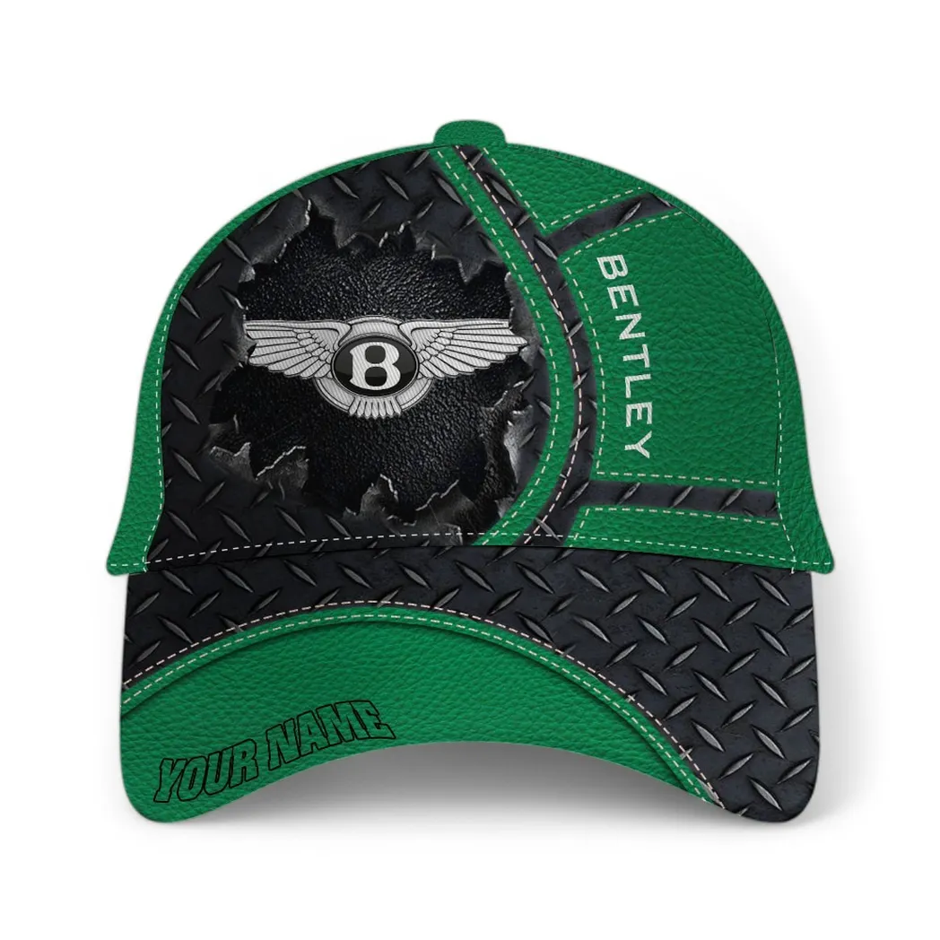 Flagship Luxury Auto Classic Cap, Racing Spirit Baseball Cap For Auto Collectors CAR490 - Green