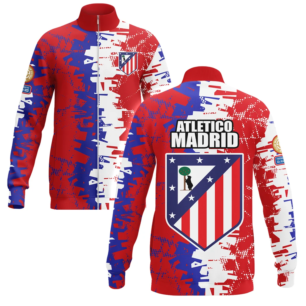 Football Energy Stand Collar Jacket, All-Day Comfort Fan Passion Jacket HVN1082AM