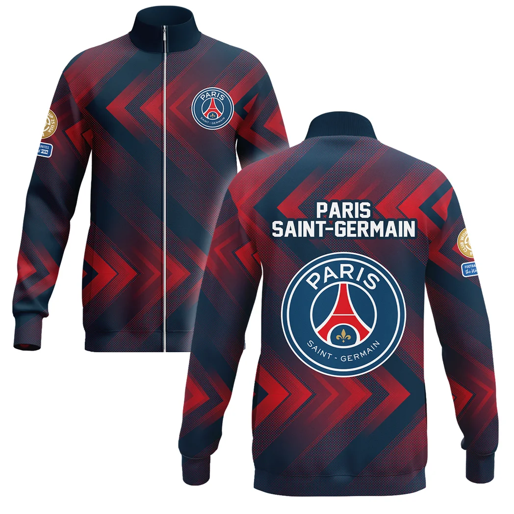 Football Spirit Stand Collar Jacket, Premium Jacket for Sport Fans HVN1064PS