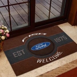 Performance Vehicle Doormat, All Over Print Doormat For Car Owners CAR169 - Brown