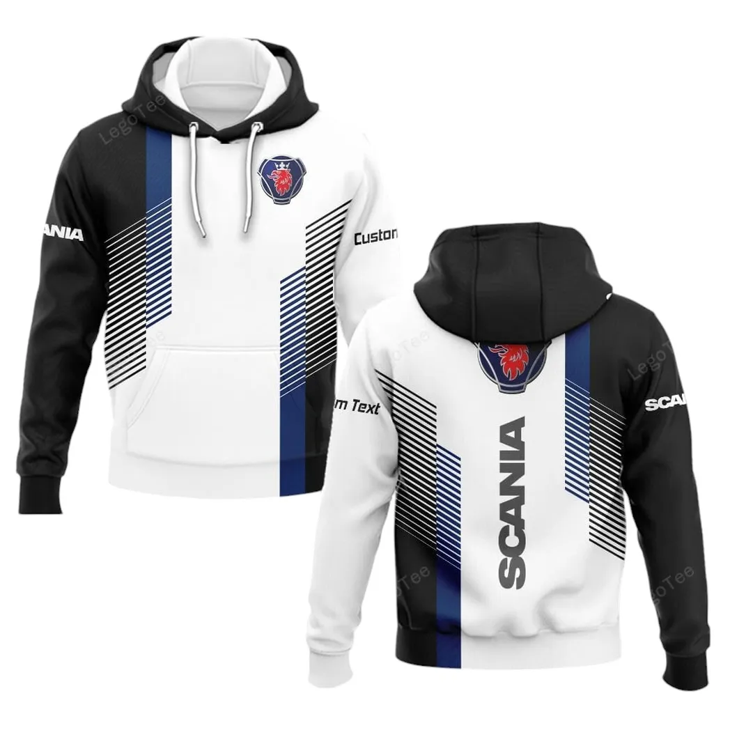 Freight Truck Hoodie 3D Print, Retro Rider Vibe Hoodie CAR107