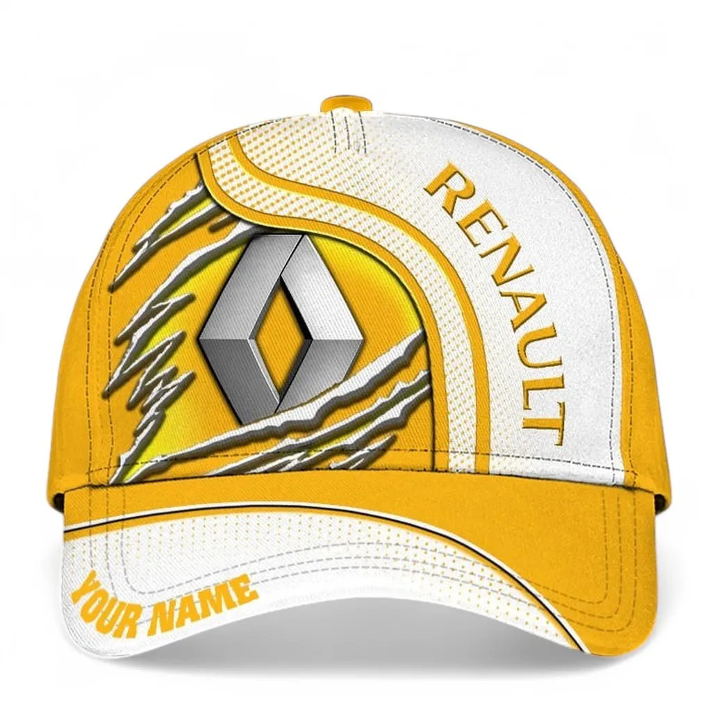 French Car Classic Cap, Auto Passion Baseball Cap For Auto Collectors CAR500 - White
