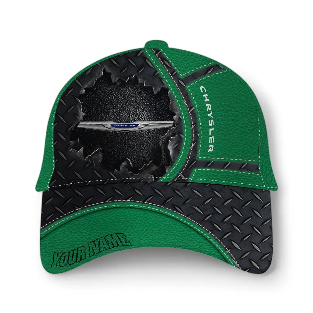 Full-Size Car Classic Cap, Auto Passion Baseball Cap For Auto Enthusiasts CAR490 - Green
