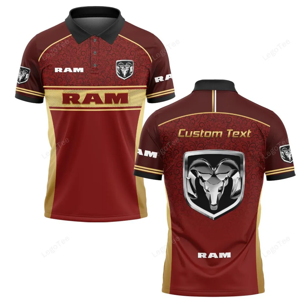 Full-Size Pickup Manufacturer Polo Shirt, Rugged Sport Polo For Car Enthusiasts CAR137021325915