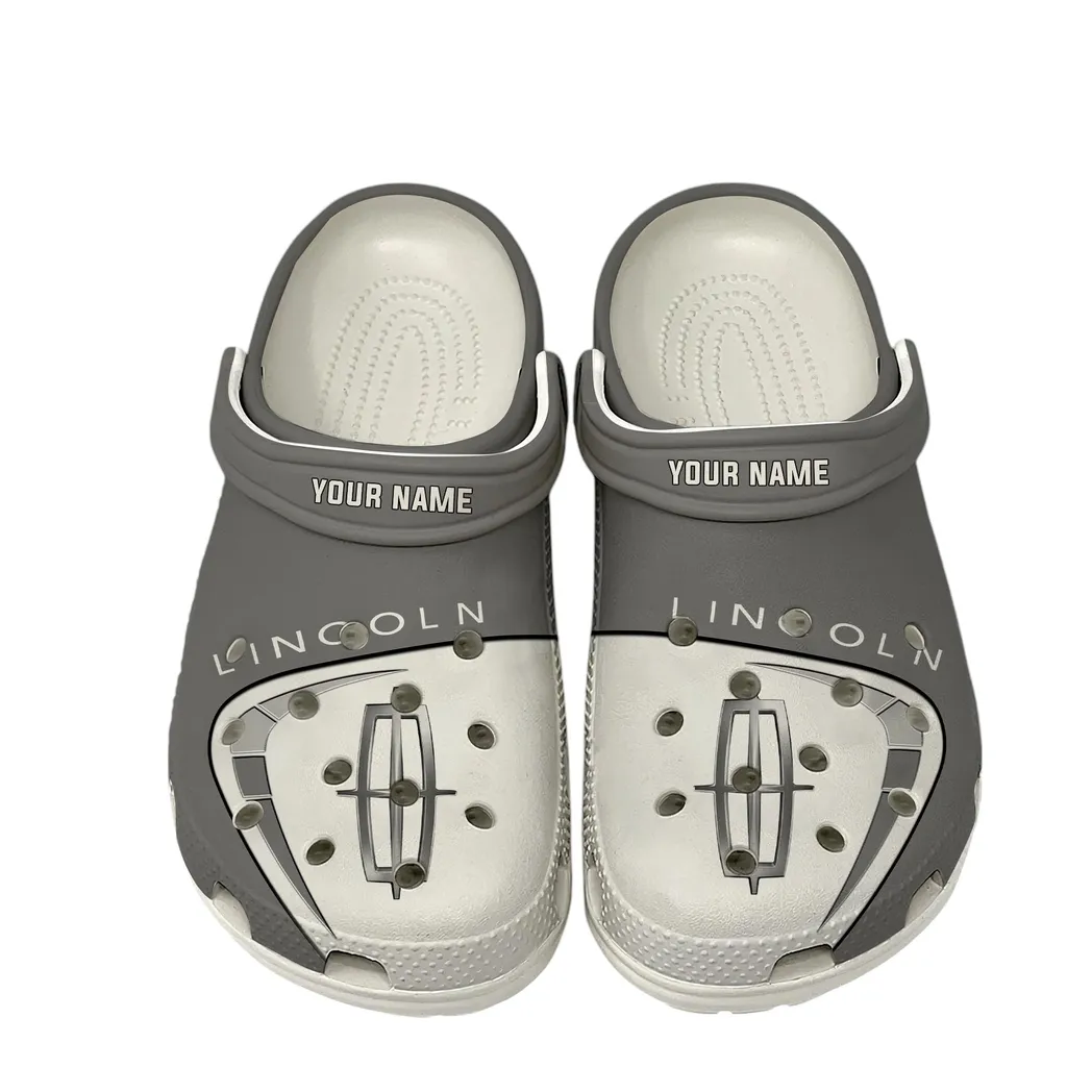 Full-Size Sedan Culture Clog, Stylish All Over Print Lightweight Shoes for Auto Fans and Streetwear Style CAR168 - White