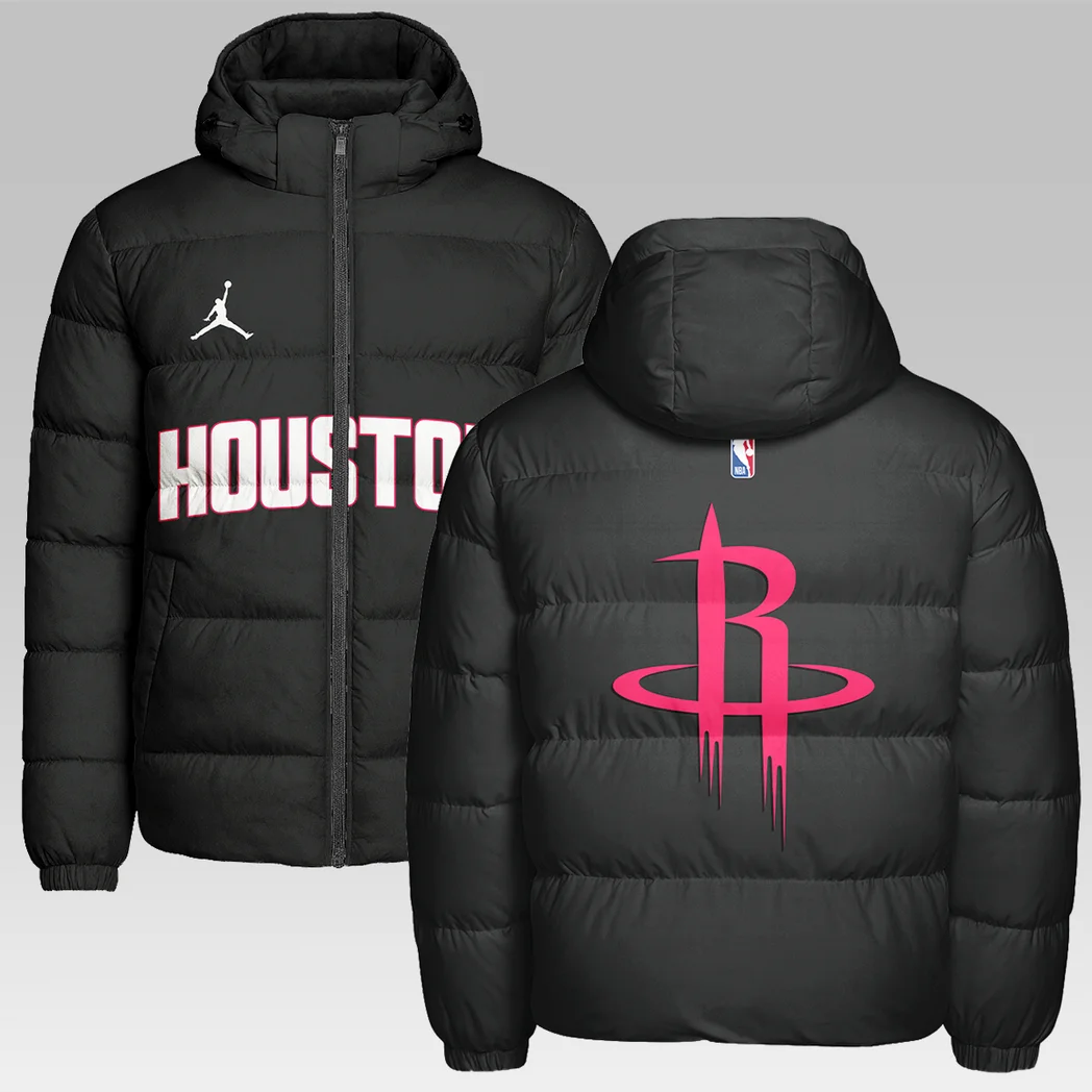 Game Day Culture Crew Hooded Cotton Jacket, Travel-Ready Sport Puffer HVN1277