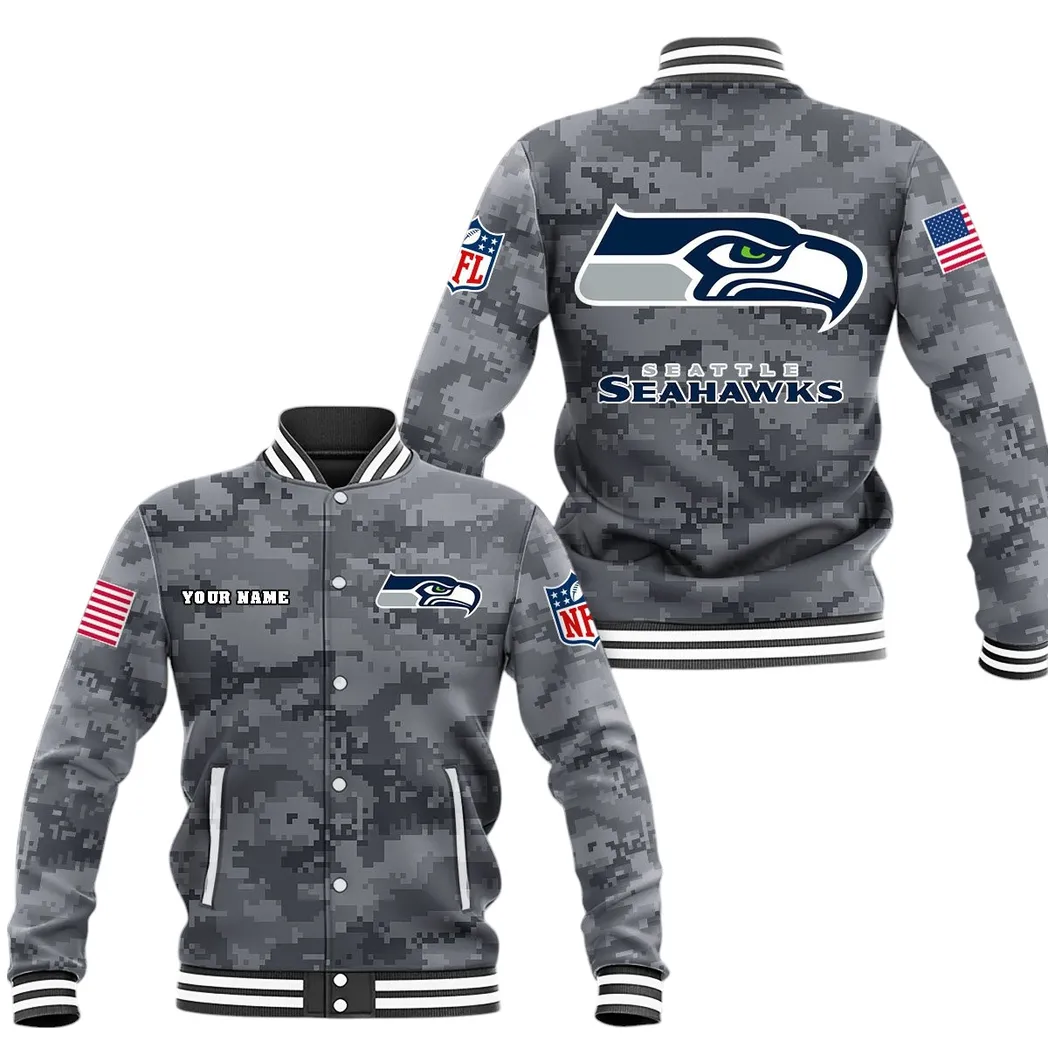 Game Day Fliers Baseball Jacket, Bold Varsity Game Jacket DNFL128 - Black
