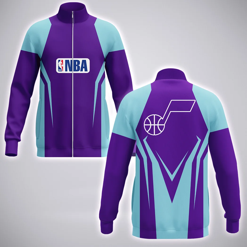 Game Day Spirit Stand Collar Jacket, Travel-Ready Fan Streetwear HVN1274
