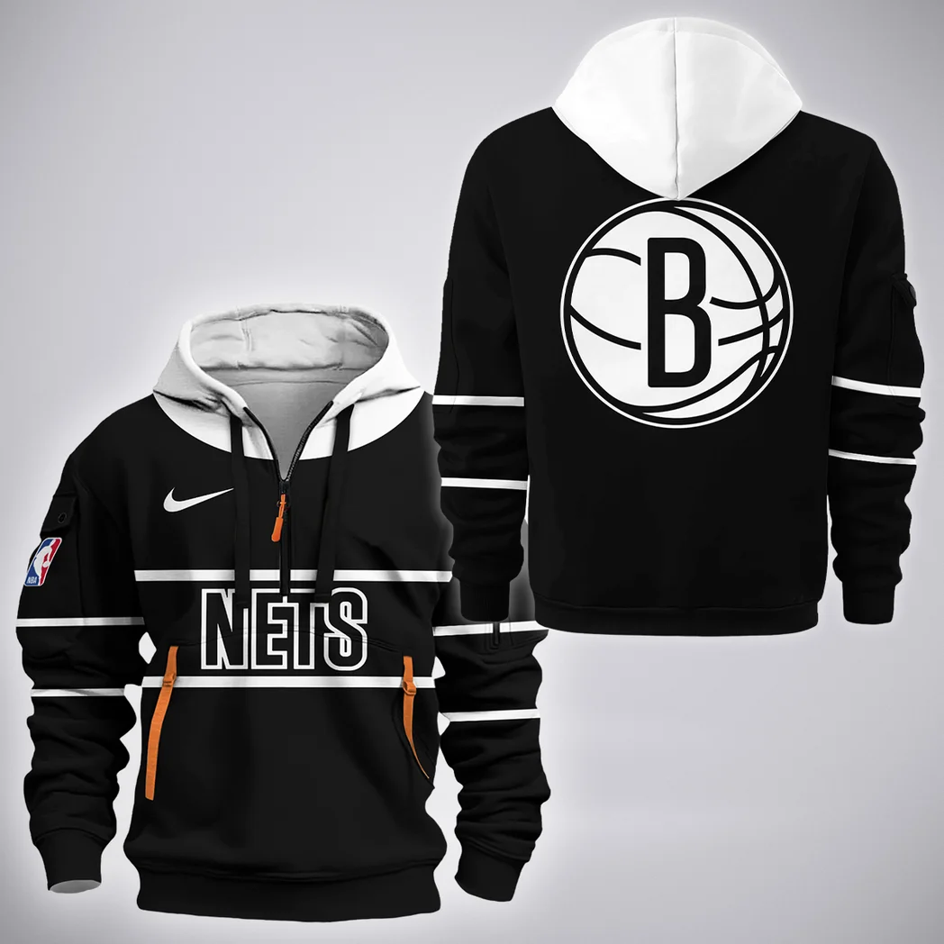 Game Day Support Crew Hoodie Half Zip 3D, Active Supporter Half-Zip Hoodie HVN1275