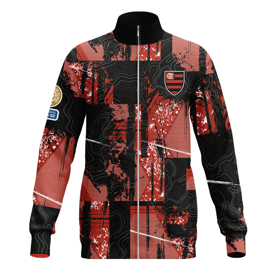 Game Day Vibes Stand Collar Jacket, All-Day Comfort Fan Passion Jacket HVN1083FL - Image 2