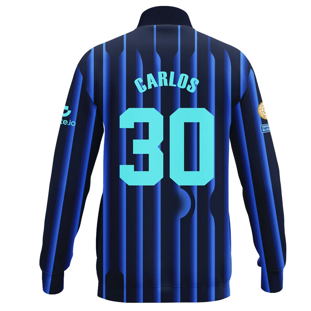 Game Day Vibes Stand Collar Jacket, Athletic Stretch Fan Lifestyle Jacket HVN1104CA - Image 3