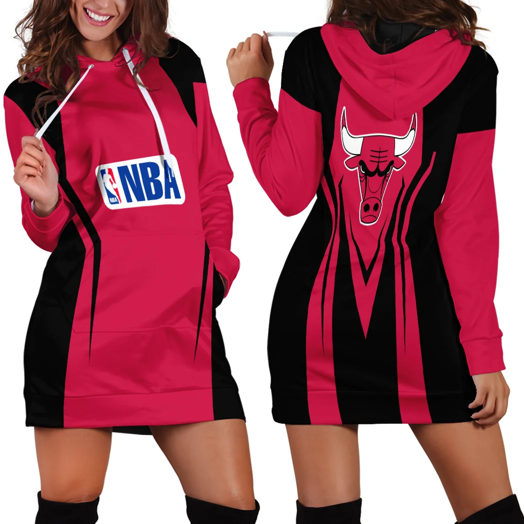 Game Ready Supporters Hoodie Dress For Women, Sporty Women's Hoodie Dress HVN1274