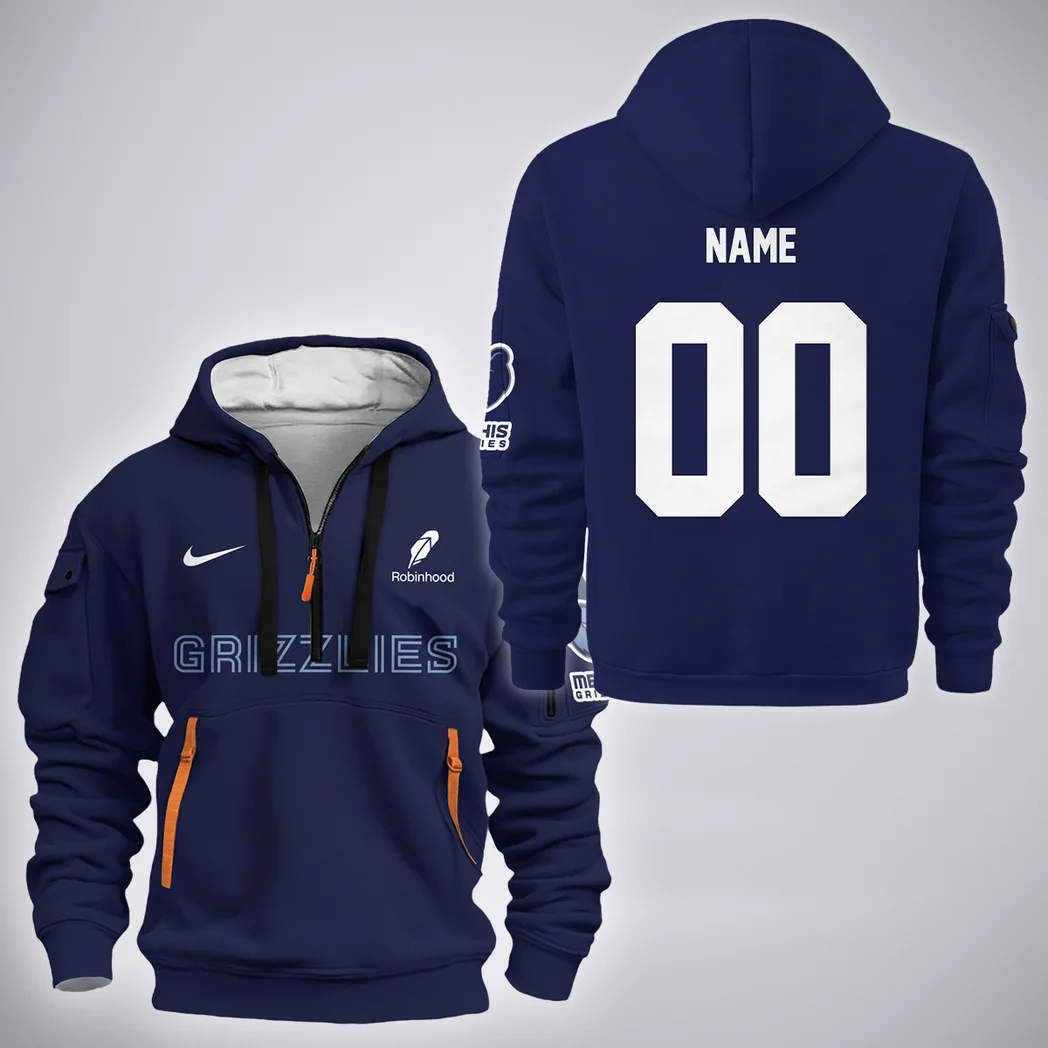 Game Ready Supporters Hoodie Half Zip 3D, True Supporter Half-Zip Hoodie HVN1280