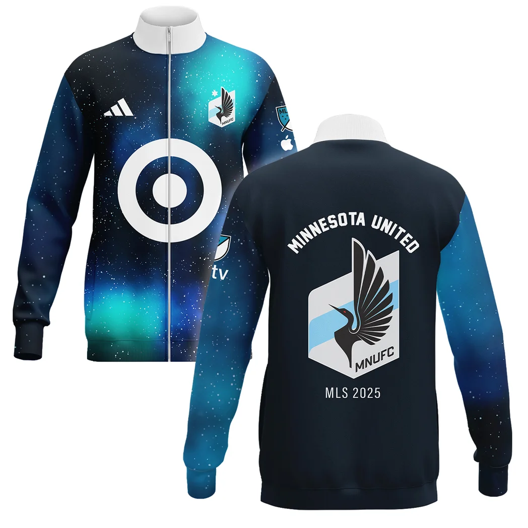 Game Rhythm Stand Collar Jacket, Athletic Style Fan Spirit Jacket HVN1096MU