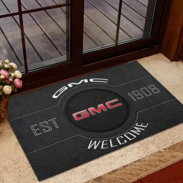Professional Grade Truck Doormat, All Over Print Doormat For Car Owners CAR169 - Black
