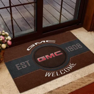 Heavy-Duty Pickup Doormat, Durable Auto-Inspired Rug for Garage or Home Entry CAR169 - Brown