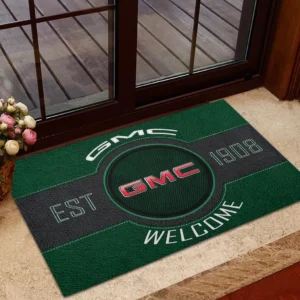 Heavy-Duty Pickup Doormat, All Over Print Doormat For Car Owners CAR169 - Green