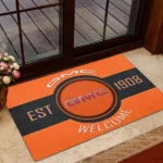 Utility Vehicle Doormat, All Over Print Doormat For Car Lovers CAR169 - Orange