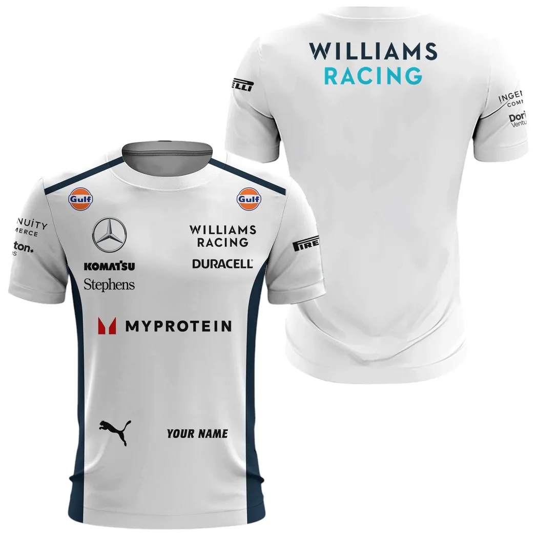 Grand Prix Team Car T-Shirt 3D Print, Highway Spirit Tee CAR413