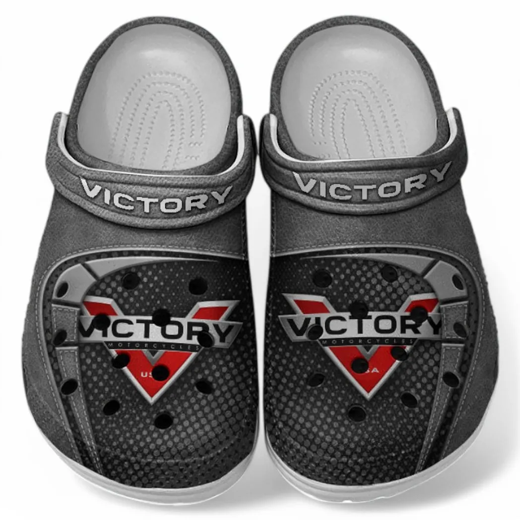 Gray Custom Road Bike All Over Print Clog, Car Culture Inspired Footwear Gift for Men and Women CAR183