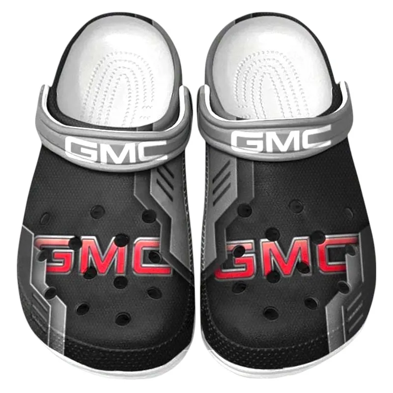 Gray Edition Utility Vehicle Inspired All Over Print Clog, Perfect Gift Footwear for Automotive Enthusiasts CAR185